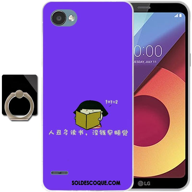 Coque Lg Q6 Protection Étui Bleu Tout Compris Silicone France