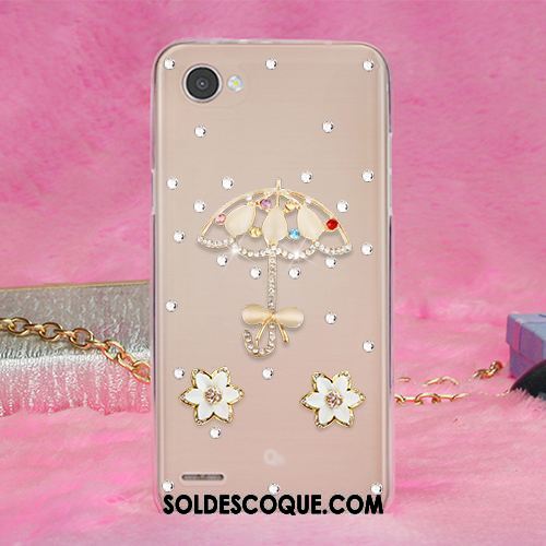 Coque Lg Q6 Strass Silicone Incassable Téléphone Portable Sac En Vente