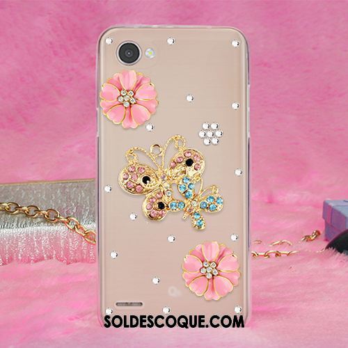 Coque Lg Q6 Strass Silicone Incassable Téléphone Portable Sac En Vente