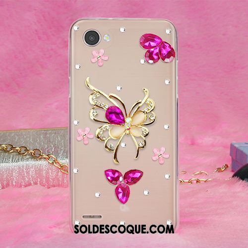 Coque Lg Q6 Strass Silicone Incassable Téléphone Portable Sac En Vente