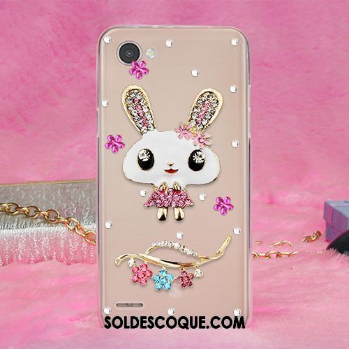 Coque Lg Q6 Strass Silicone Incassable Téléphone Portable Sac En Vente