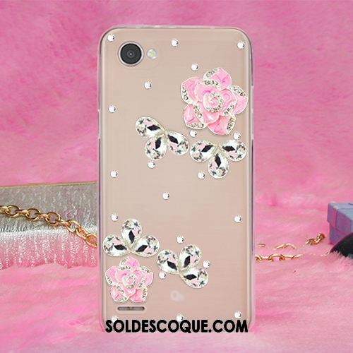 Coque Lg Q6 Strass Silicone Incassable Téléphone Portable Sac En Vente