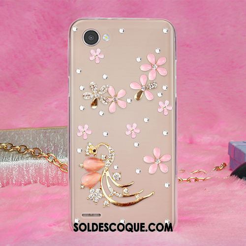 Coque Lg Q6 Strass Silicone Incassable Téléphone Portable Sac En Vente