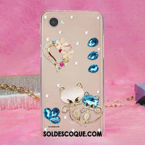 Coque Lg Q6 Strass Silicone Incassable Téléphone Portable Sac En Vente