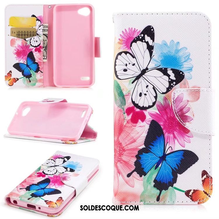 Coque Lg Q6 Téléphone Portable Multicolore Dessin Animé Protection Étui En Vente