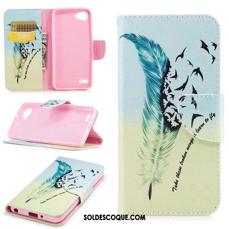 Coque Lg Q6 Téléphone Portable Multicolore Dessin Animé Protection Étui En Vente