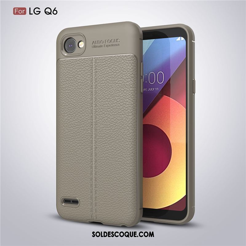 Coque Lg Q6 Téléphone Portable Silicone Tout Compris Protection Noir En Ligne