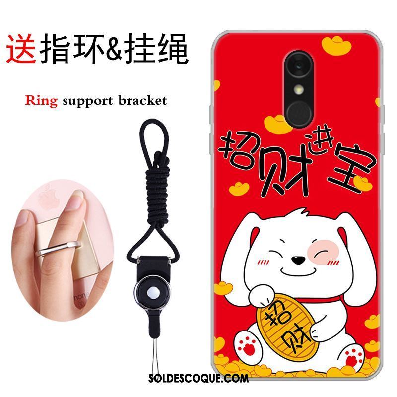 Coque Lg Q7 Protection Chat Tout Compris Dessin Animé Incassable En Ligne