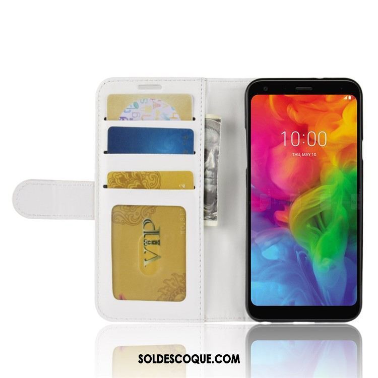 Coque Lg Q7 Protection Incassable Portefeuille Téléphone Portable Étui Soldes