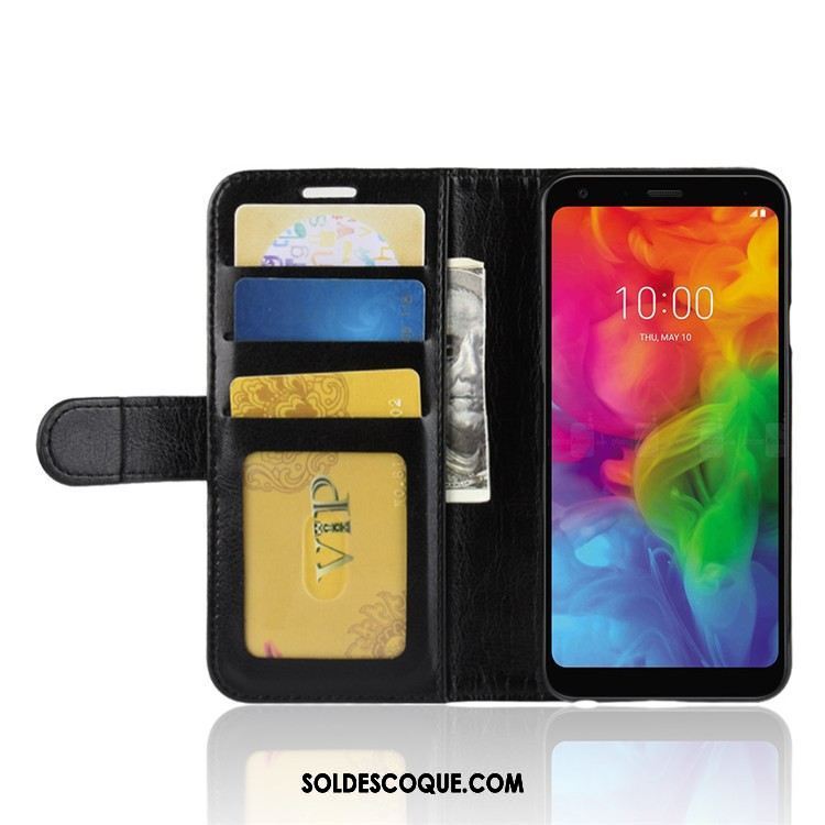 Coque Lg Q7 Protection Incassable Portefeuille Téléphone Portable Étui Soldes