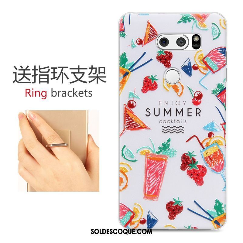 Coque Lg V30 Difficile Dessin Animé Gris Gaufrage Téléphone Portable Housse Pas Cher