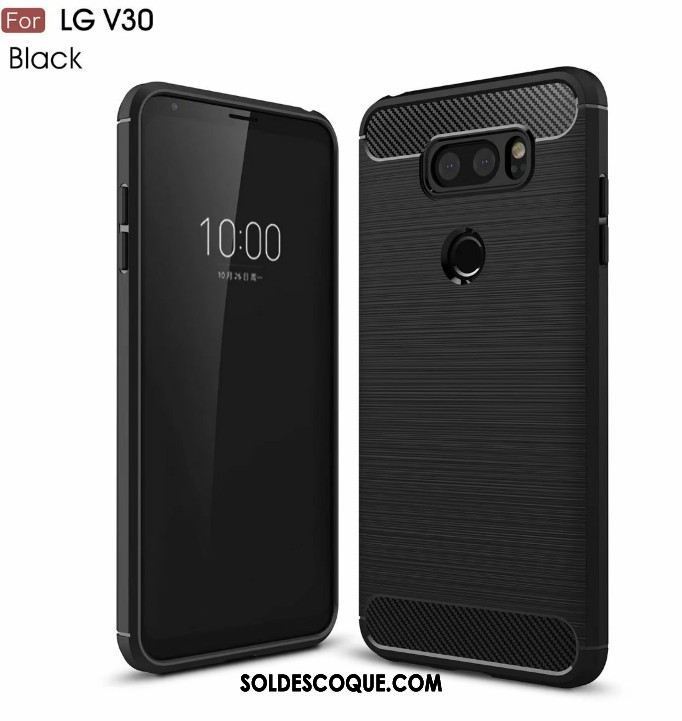 Coque Lg V30 Fluide Doux Étui Silicone Sac Protection Pas Cher