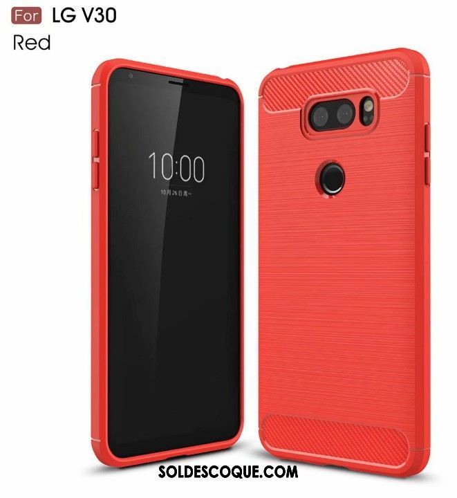 Coque Lg V30 Fluide Doux Étui Silicone Sac Protection Pas Cher