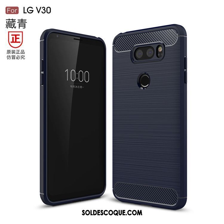 Coque Lg V30 Modèle Fleurie Business Incassable Silicone Tendance Pas Cher