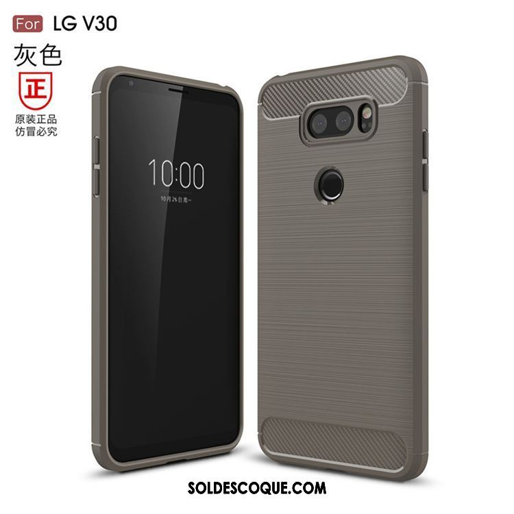 Coque Lg V30 Modèle Fleurie Business Incassable Silicone Tendance Pas Cher