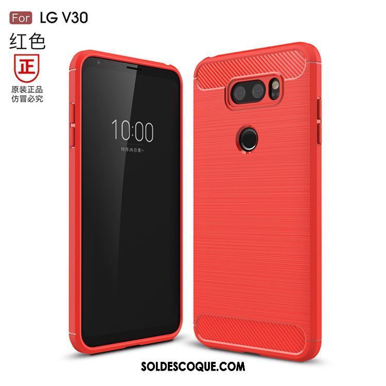 Coque Lg V30 Modèle Fleurie Business Incassable Silicone Tendance Pas Cher