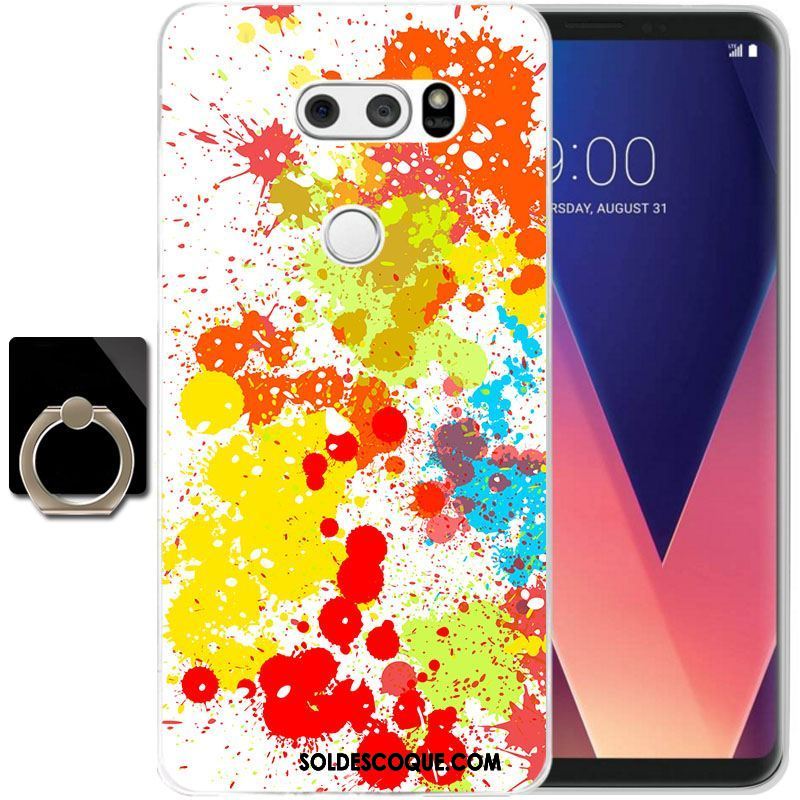 Coque Lg V30 Protection Téléphone Portable Incassable Jaune Tout Compris Soldes