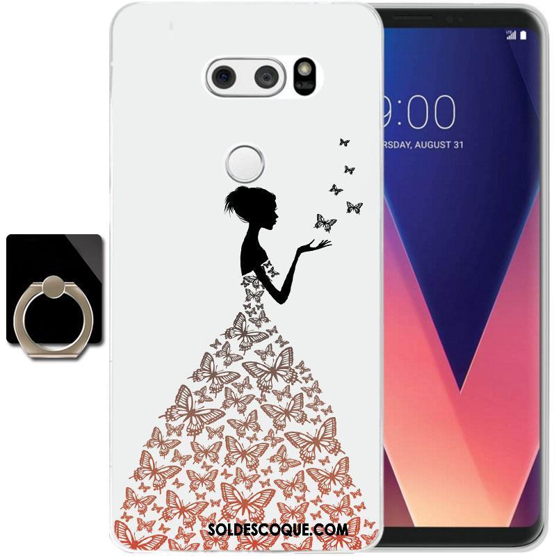 Coque Lg V30 Protection Téléphone Portable Incassable Jaune Tout Compris Soldes