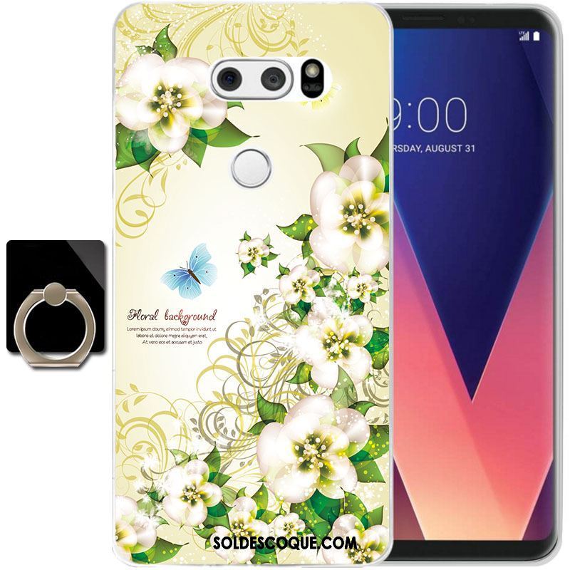 Coque Lg V30 Protection Téléphone Portable Incassable Jaune Tout Compris Soldes