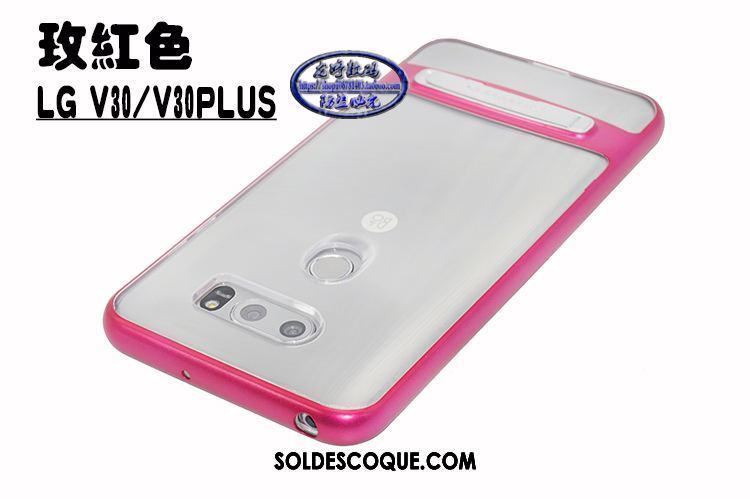 Coque Lg V30 Rose Téléphone Portable Bleu Silicone Transparent En Ligne