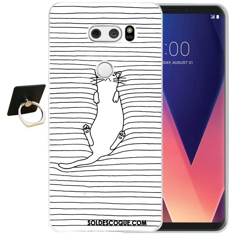 Coque Lg V30 Tout Compris Téléphone Portable Gaufrage Silicone Mode En Ligne