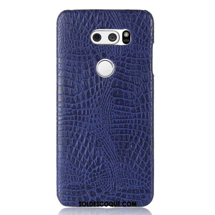 Coque Lg V30 Étui En Cuir Business Difficile Incassable Protection En Ligne