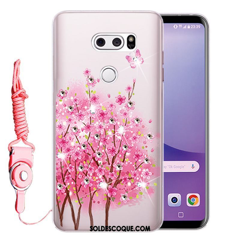 Coque Lg V30 Étui Protection Téléphone Portable Fluide Doux Incassable En Ligne