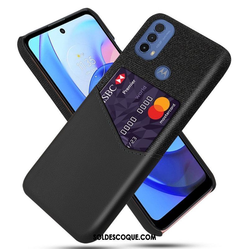 Coque Moto E40 / E30 /E20 Porte-Carte KSQ