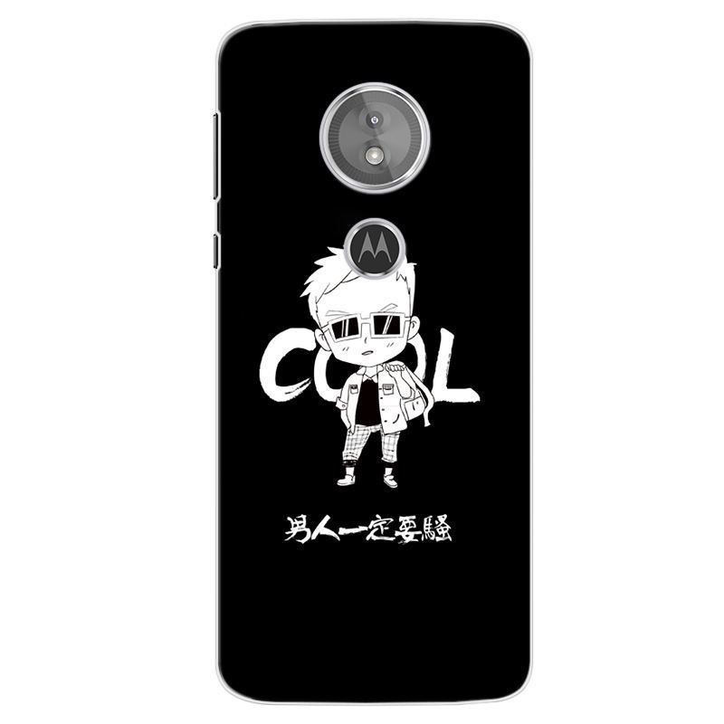 Coque Moto E5 Amoureux Étui Fluide Doux Personnalité Téléphone Portable En Vente