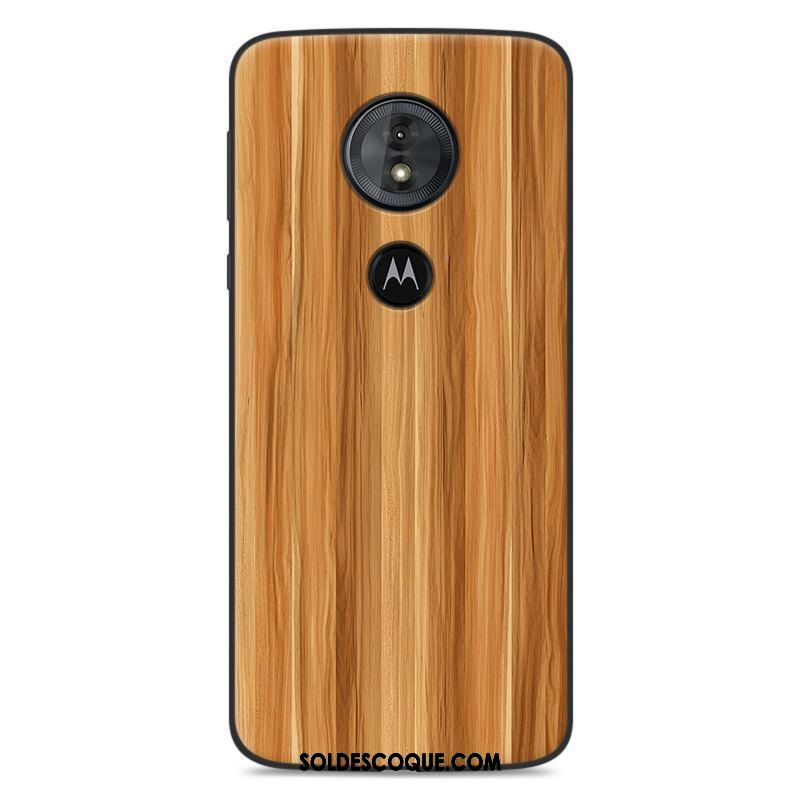 Coque Moto E5 Créatif Modèle Fleurie Grain De Bois Étui Tout Compris Housse En Ligne