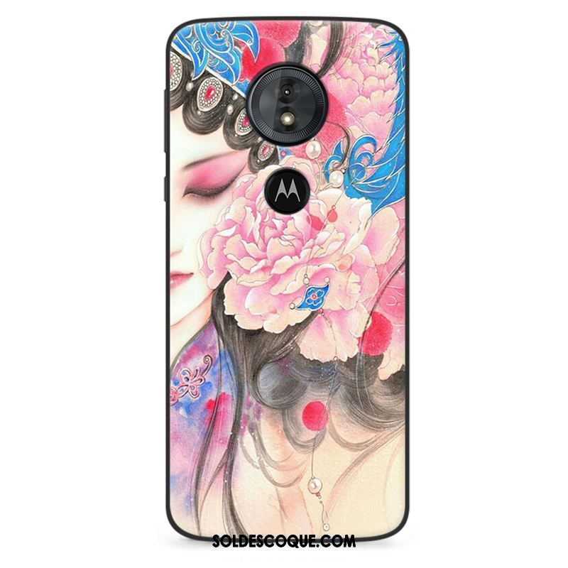 Coque Moto E5 Fluide Doux Marque De Tendance Protection Étui Personnalité Housse Pas Cher