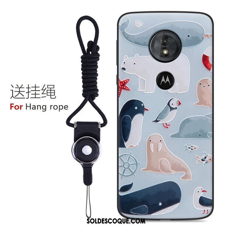 Coque Moto E5 Fluide Doux Tout Compris Silicone Dessin Animé Téléphone Portable Pas Cher