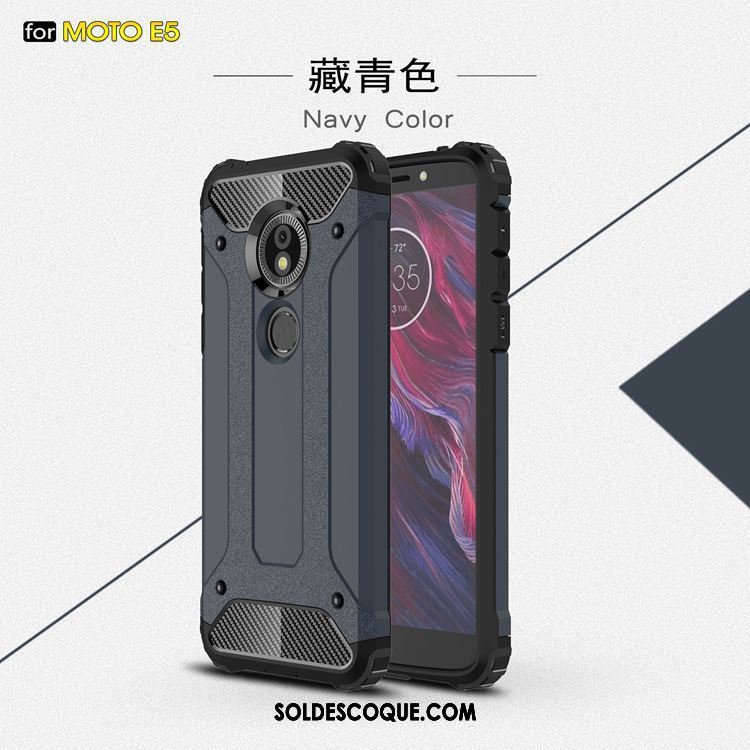 Coque Moto E5 Incassable Étui Tout Compris Or Téléphone Portable En Ligne