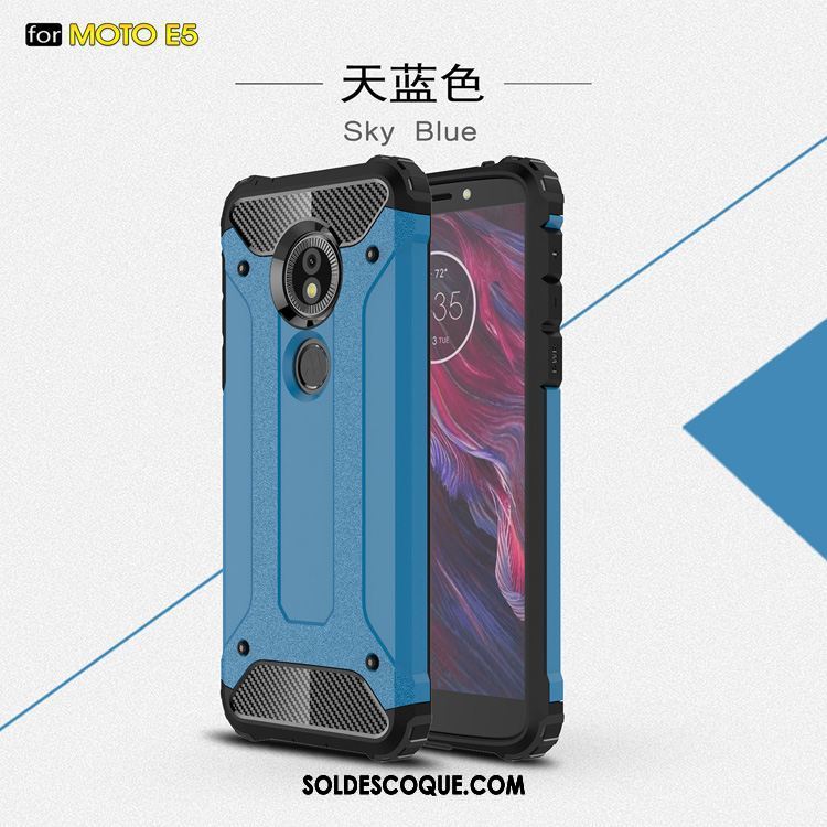 Coque Moto E5 Incassable Étui Tout Compris Or Téléphone Portable En Ligne