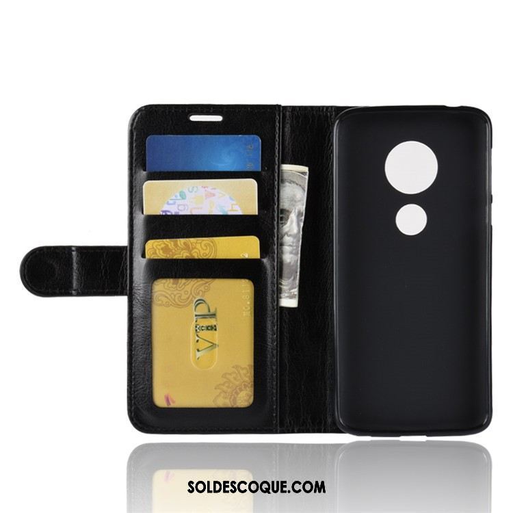 Coque Moto E5 Protection Étui En Cuir Foncé Téléphone Portable Soldes