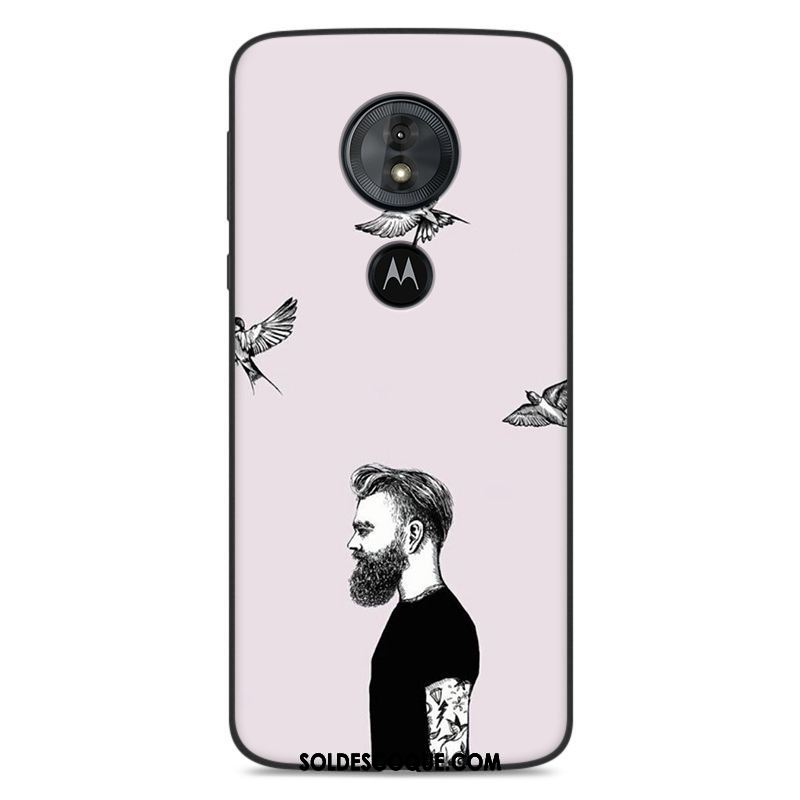 Coque Moto E5 Protection Étui Gris Marque De Tendance Téléphone Portable Housse Soldes