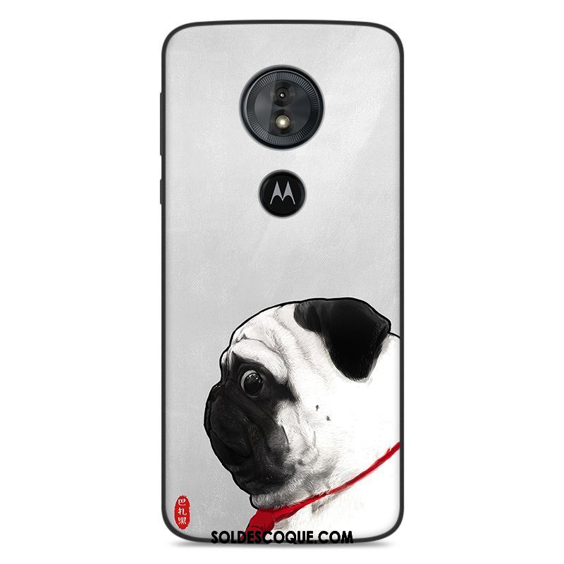 Coque Moto E5 Protection Étui Gris Marque De Tendance Téléphone Portable Housse Soldes