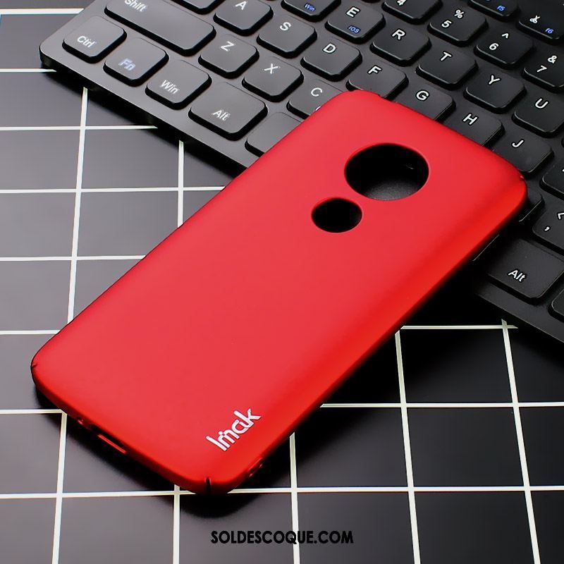 Coque Moto E5 Rouge Tout Compris Difficile Étui Protection Pas Cher