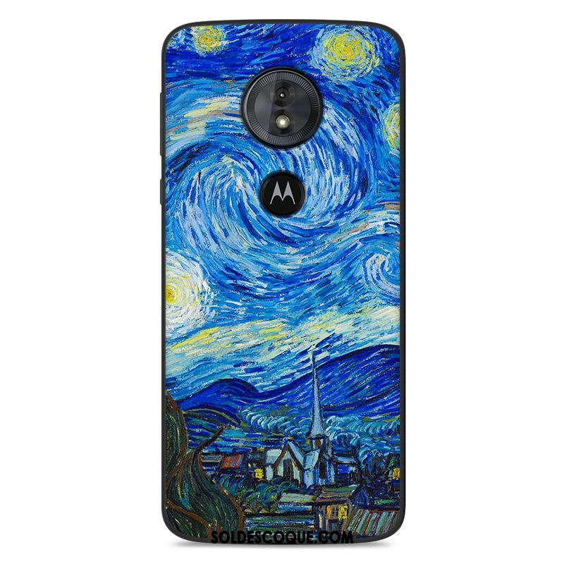 Coque Moto E5 Tout Compris Fluide Doux Silicone Créatif Étui En Ligne