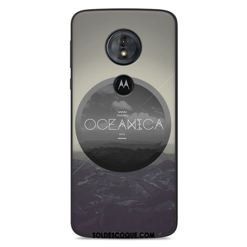 Coque Moto E5 Tout Compris Fluide Doux Silicone Créatif Étui En Ligne