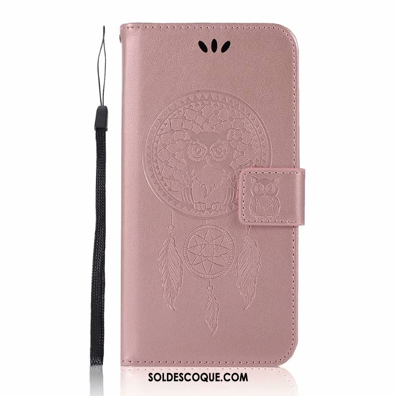 Coque Moto E6 Plus Incassable Téléphone Portable Étui Violet Étui En Cuir Pas Cher