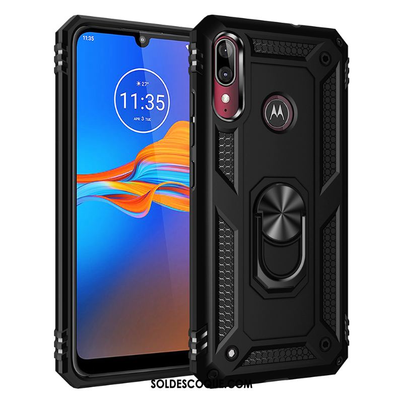 Coque Moto E6 Plus Téléphone Portable Difficile À Bord Tout Compris Magnétisme France