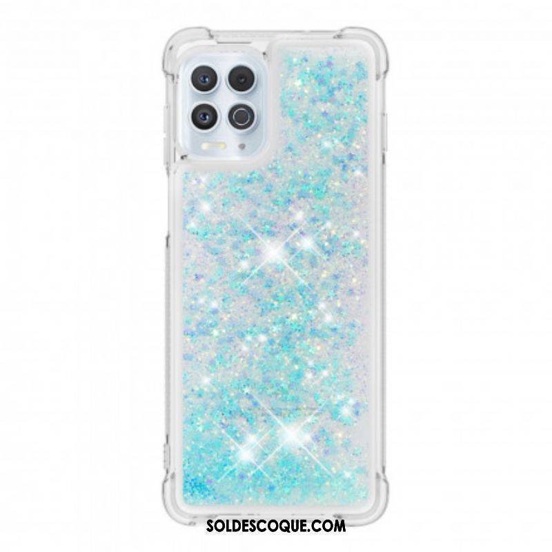 Coque Moto G100 Désires Paillettes