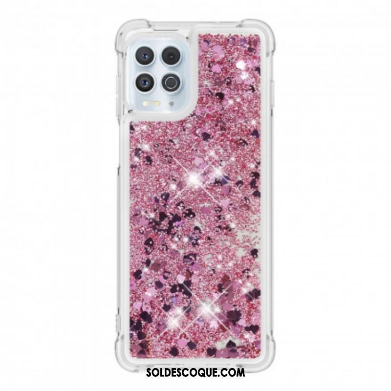 Coque Moto G100 Désires Paillettes