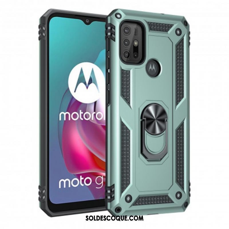 Coque Moto G30 / Moto G10 Anneau Premium