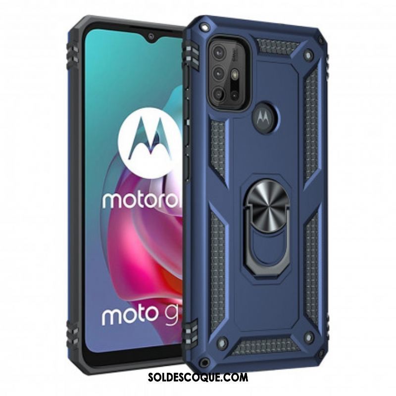 Coque Moto G30 / Moto G10 Anneau Premium