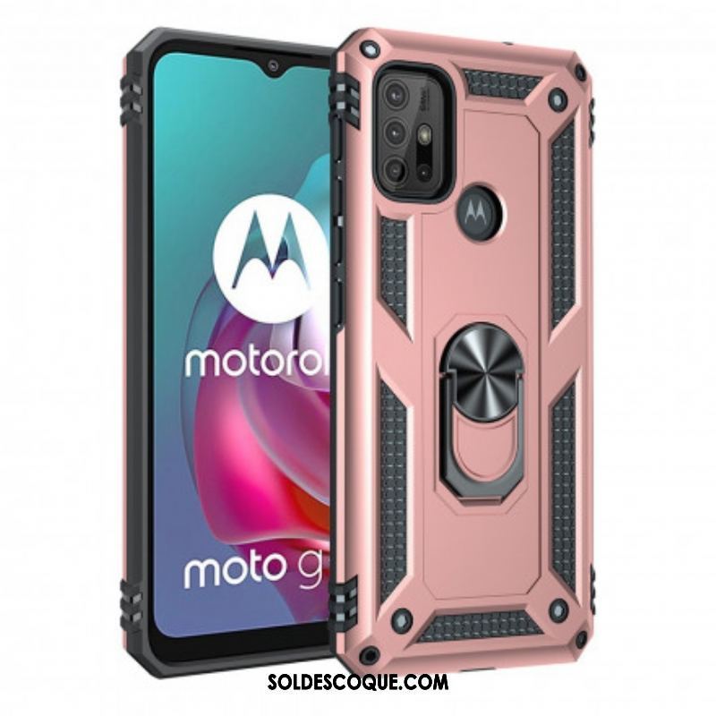 Coque Moto G30 / Moto G10 Anneau Premium