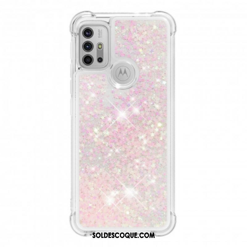 Coque Moto G30 / Moto G10 Désires Paillettes