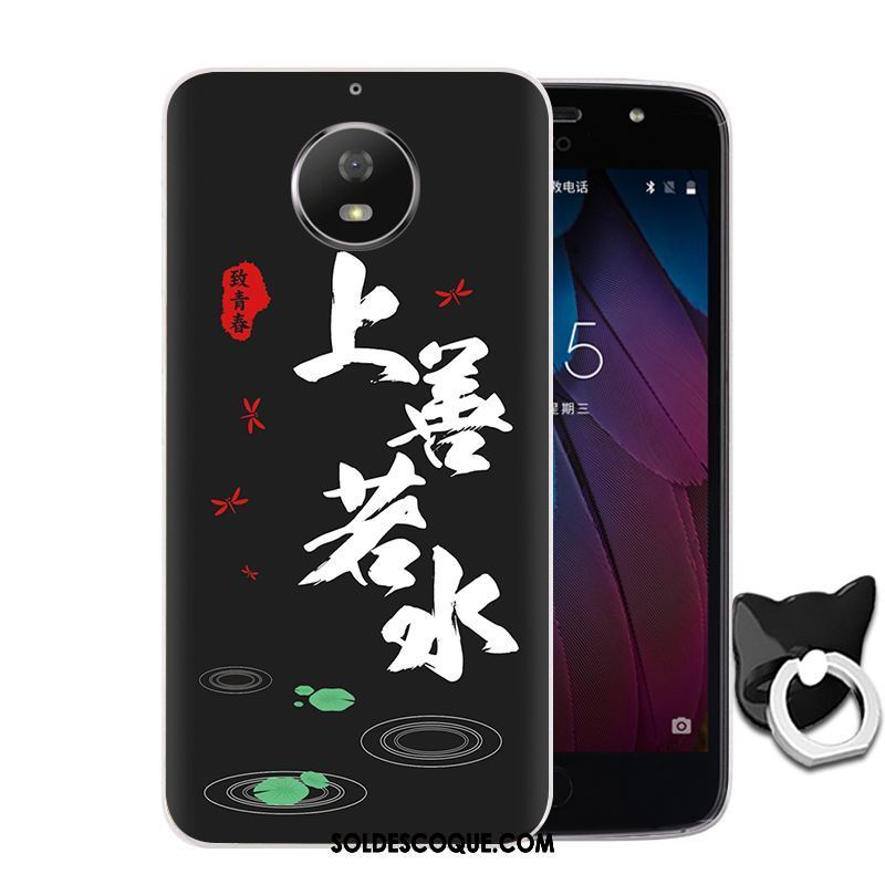 Coque Moto G5s Fluide Doux Téléphone Portable Noir Protection Tout Compris Soldes