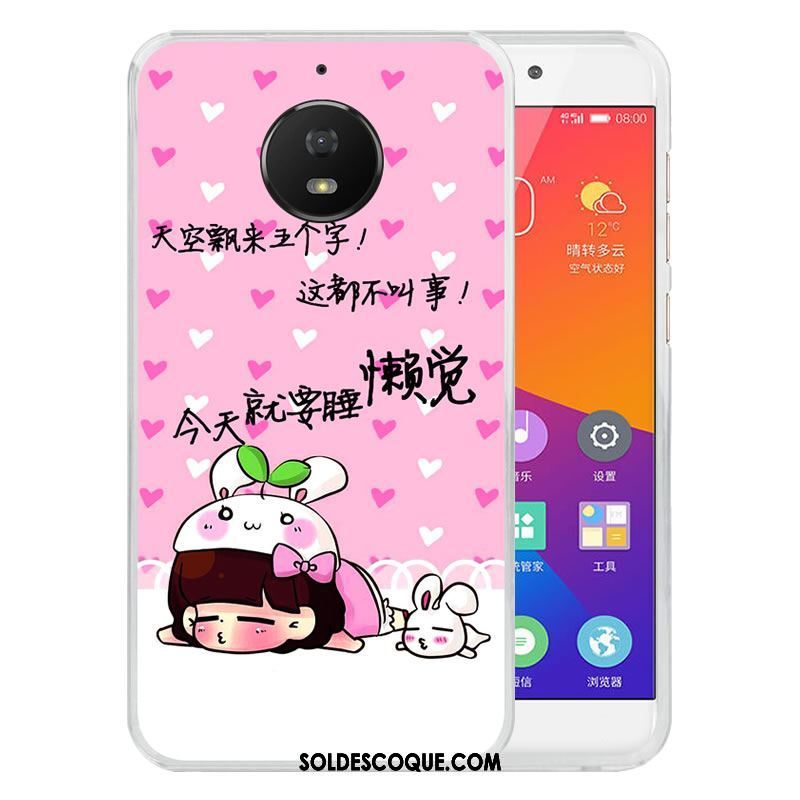 Coque Moto G5s Gris Étui Tout Compris Dessin Animé Fluide Doux En Ligne